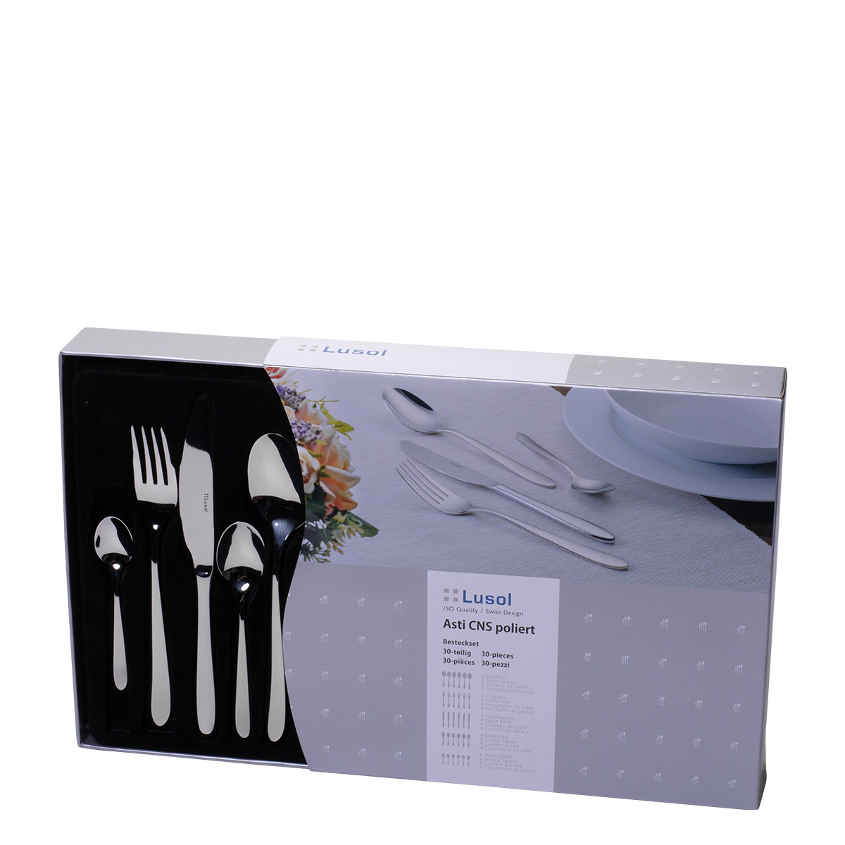 Set di posate 30 pezzi – Asti