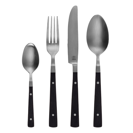 Set posate 24 pezzi - Image POM Black