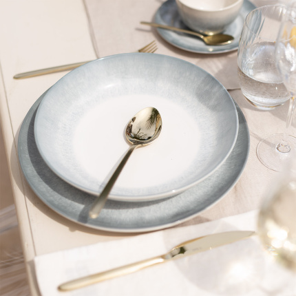 Set di piatti in ceramica 12 pezzi - Elements Vulcano