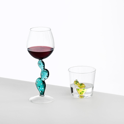 Calice da vino cactus blu - Ichendorf