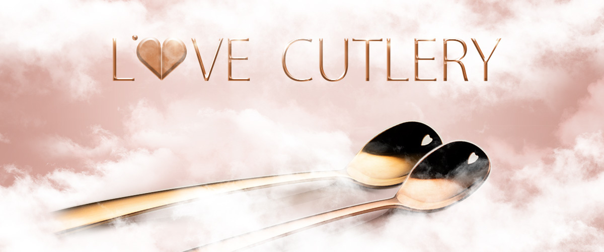 Scopri l’iconica collezione LOVE CUTLERY in eleganti varianti di colore