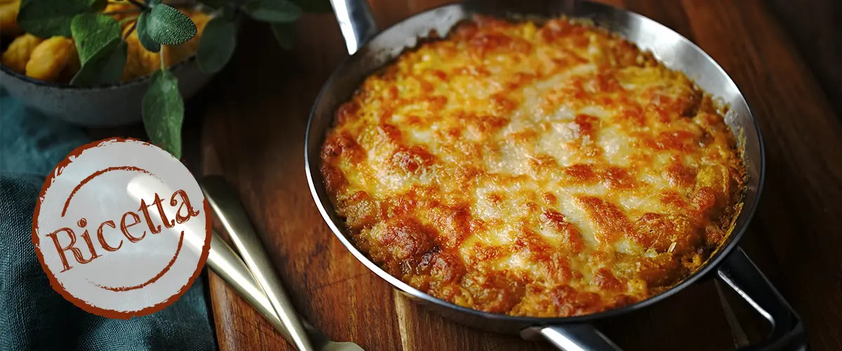 Gnocchi di zucca gratinati