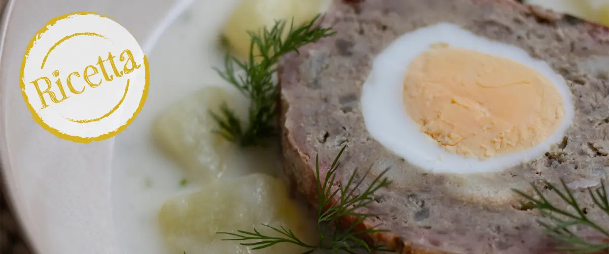 Crema di patate con il miglior polpettone