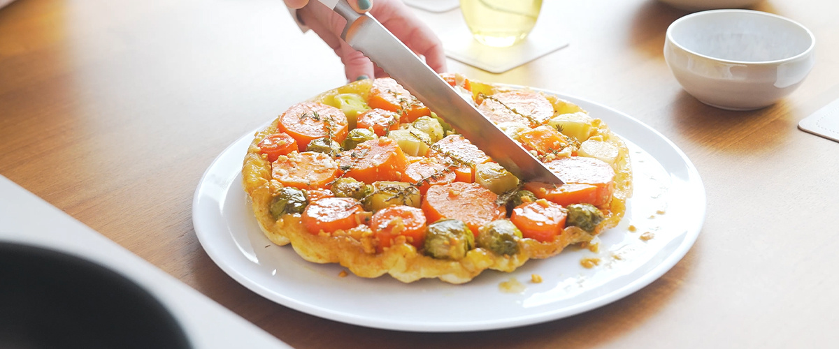 Tarte Tatin di verdure